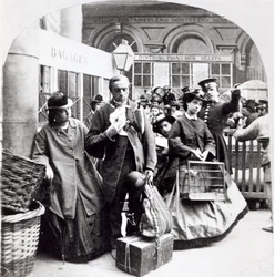 Het Vertrek van de Trein, 1868